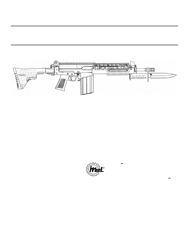 Manual do Fuzil IMBEL IA2 7,62 | PDF | Rifle | Carregador (armas de fogo)