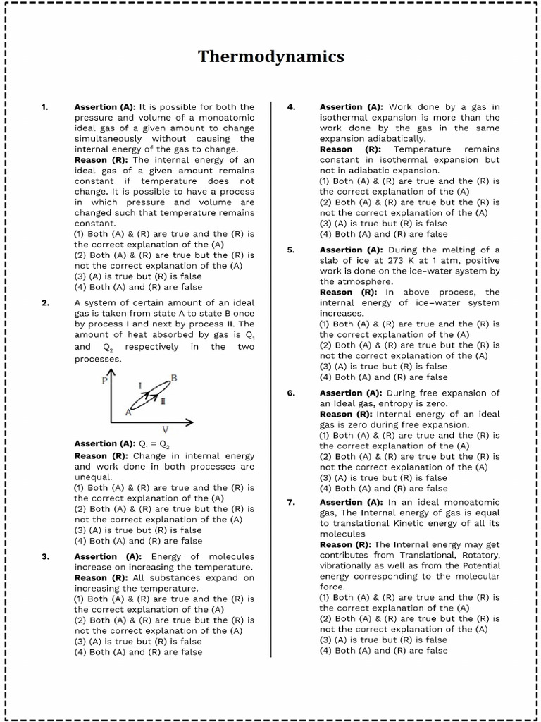 Thermodynamics | PDF