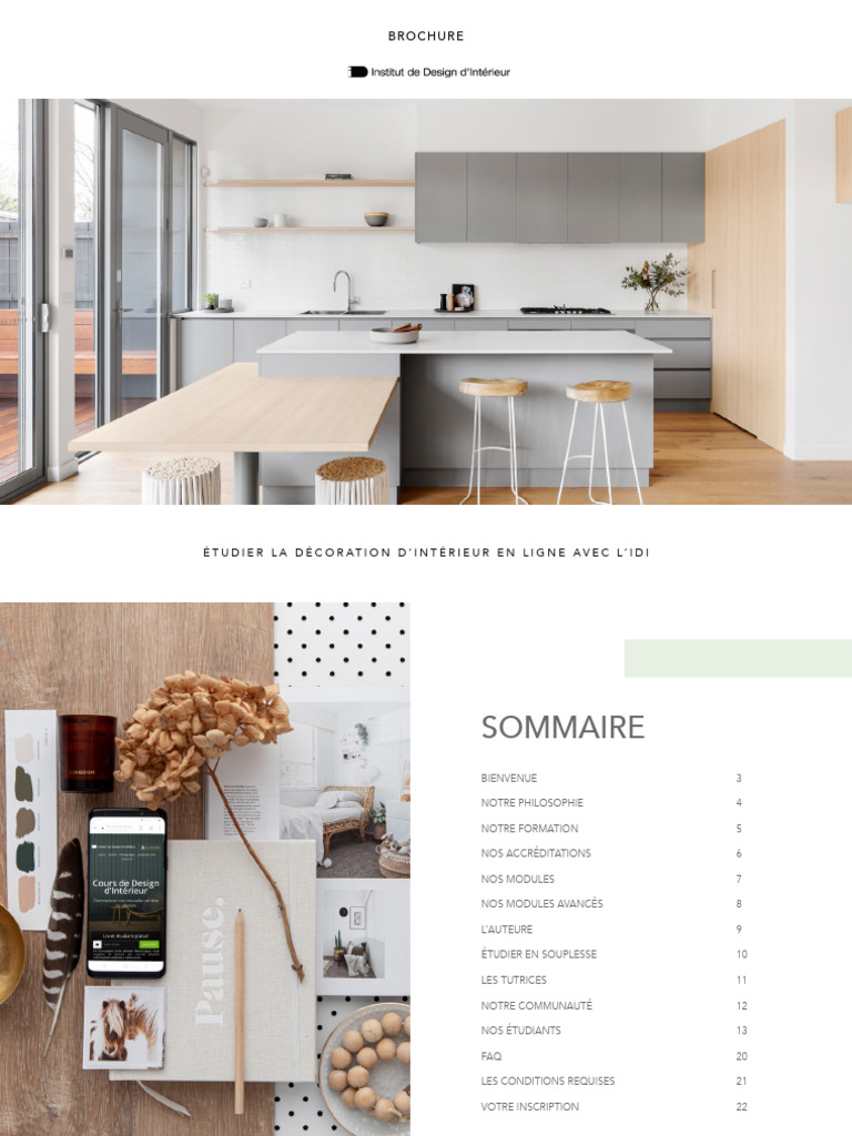 Formation en Design d'Intérieur en Ligne | PDF | Conception ...