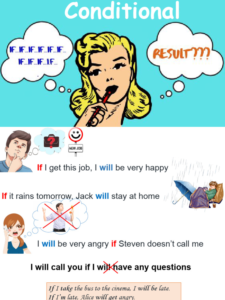 First Conditional - B25eb857 4a34 406e A58d 653f7b4fbcf8 | PDF