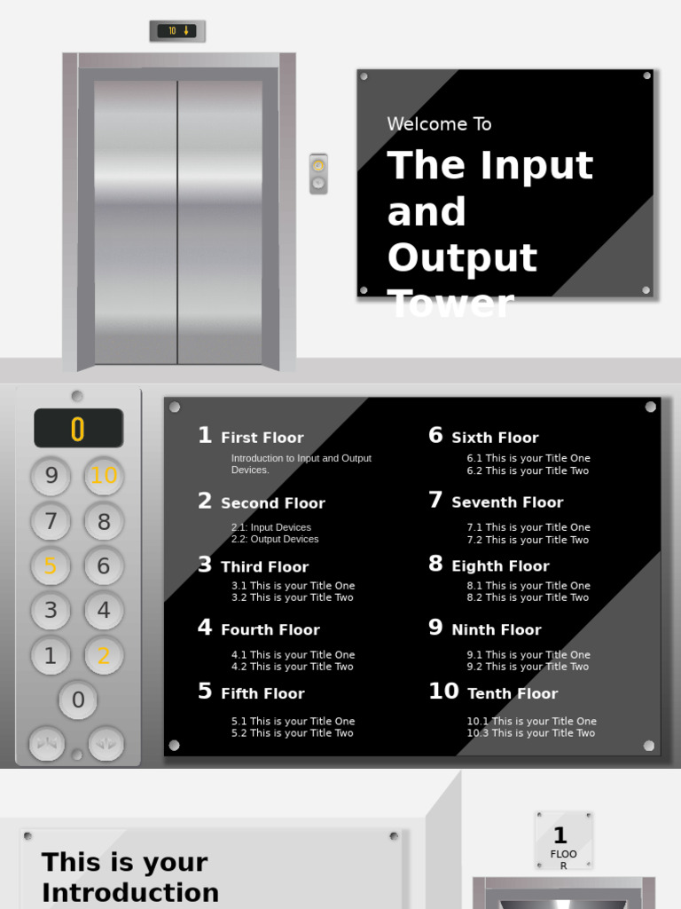 Tower Building, Elevator Deck SlidesMania | PDF | Elevator | Charles ...