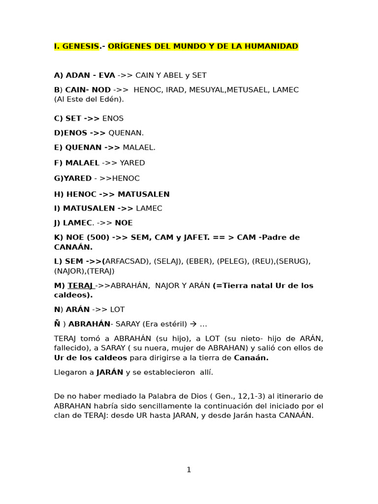 Metusael y el Mapa de Israel en Abraham | PDF | Jacob | Abrahán