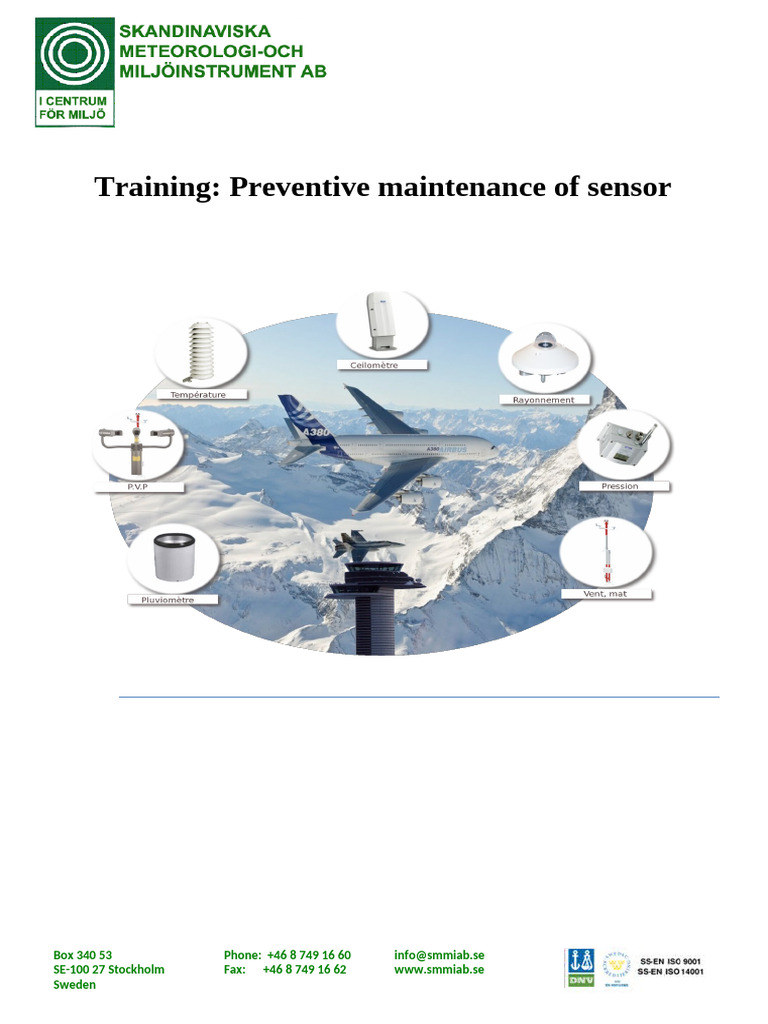 Sensors Operational Principles | PDF | Calibration | Personal Computers