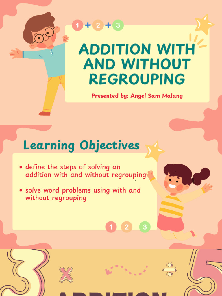 Addition Techniques: Regrouping Explained | PDF | Arithmetic | Mathematics