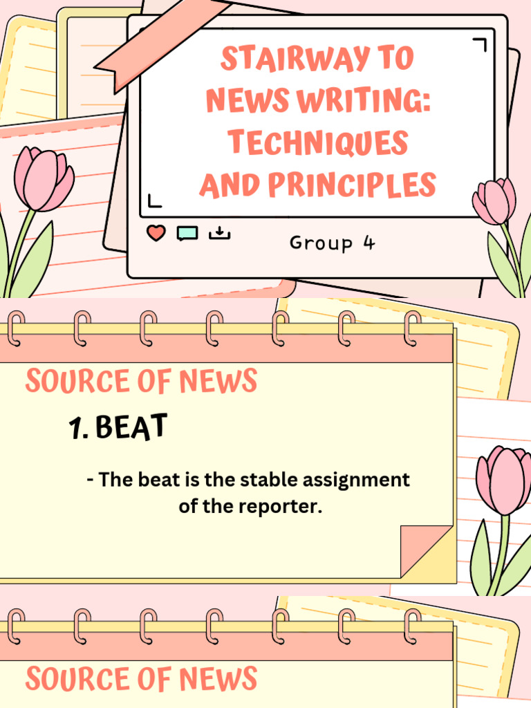 News Writing Techniques and Principles | PDF | News | Journalism