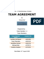 Team Agreement Draft