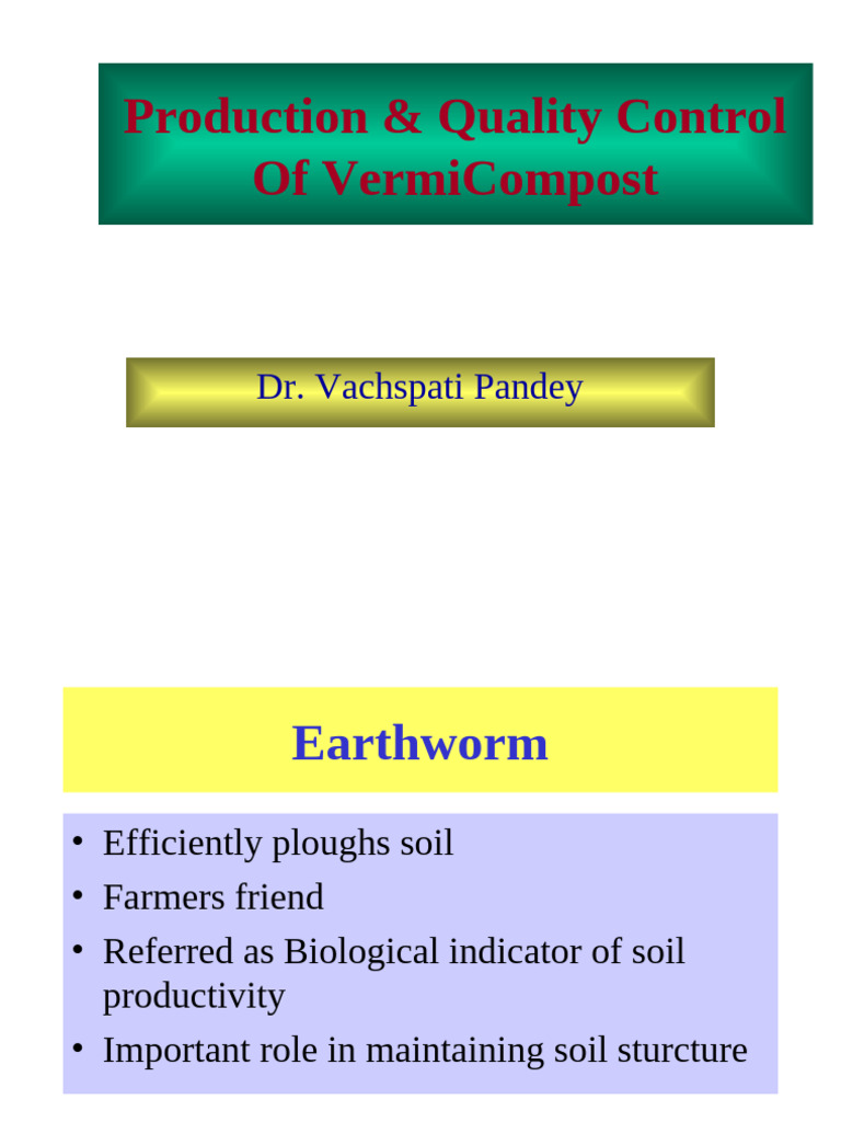 Verm I Compost | PDF