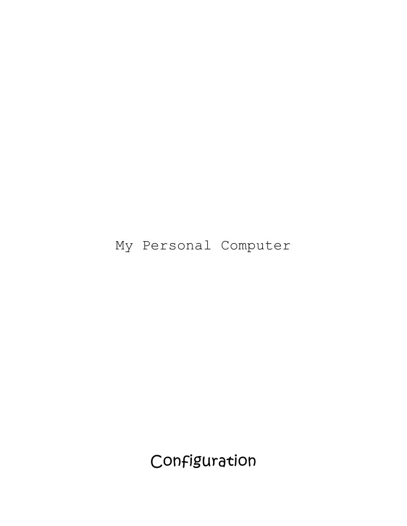 My Personal Computer | PDF | Random Access Memory | Bios
