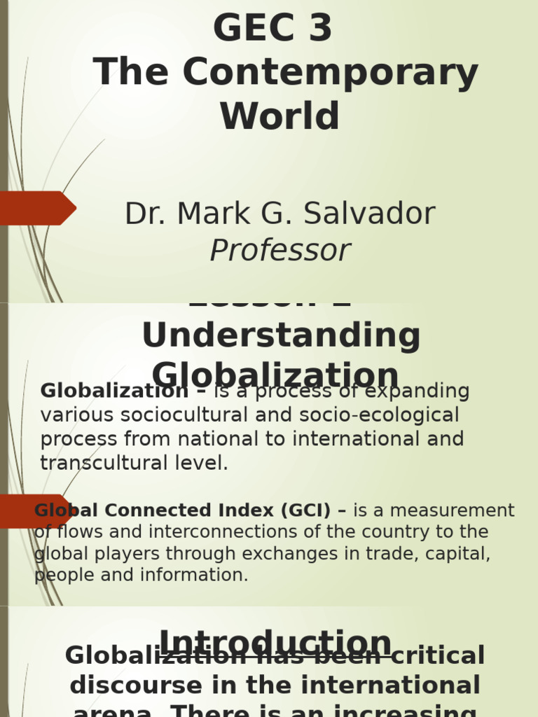 Understanding Globalization and Its Impact | PDF | Globalization ...
