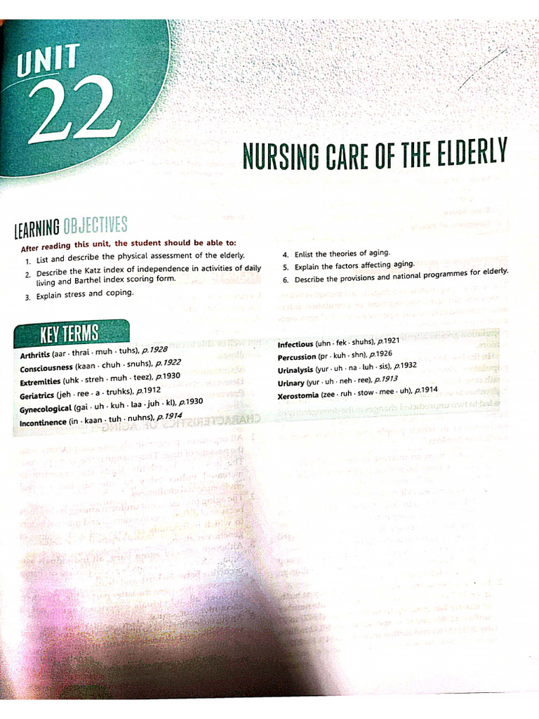 Geriatric Care and Aging Insights | PDF | Geriatrics | Ageing