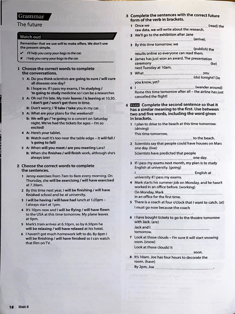 Workbook Page 18 | PDF