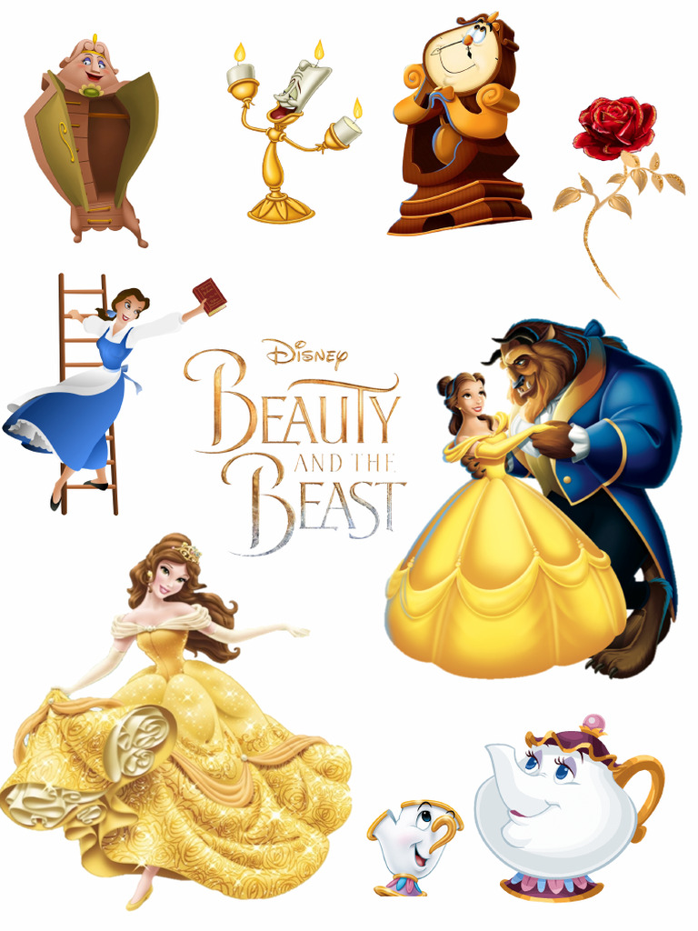 Princess Belle Sticker 1 | PDF