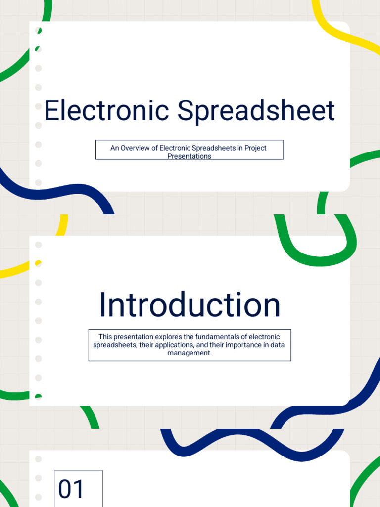 Overview of Electronic Spreadsheets | PDF | Spreadsheet | Data