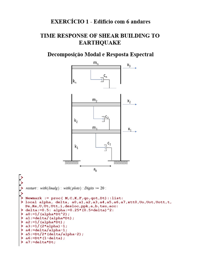 Resposta de Edifício a Terremotos | PDF | Fenômenos físicos