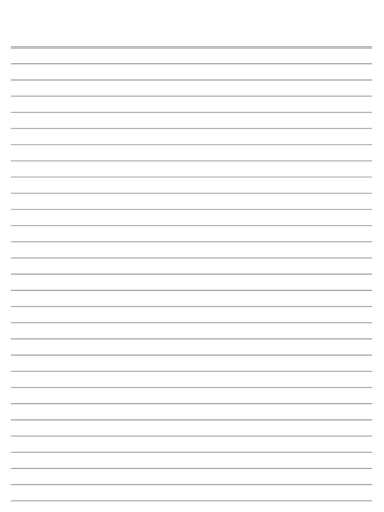 Lined Template B5 | PDF