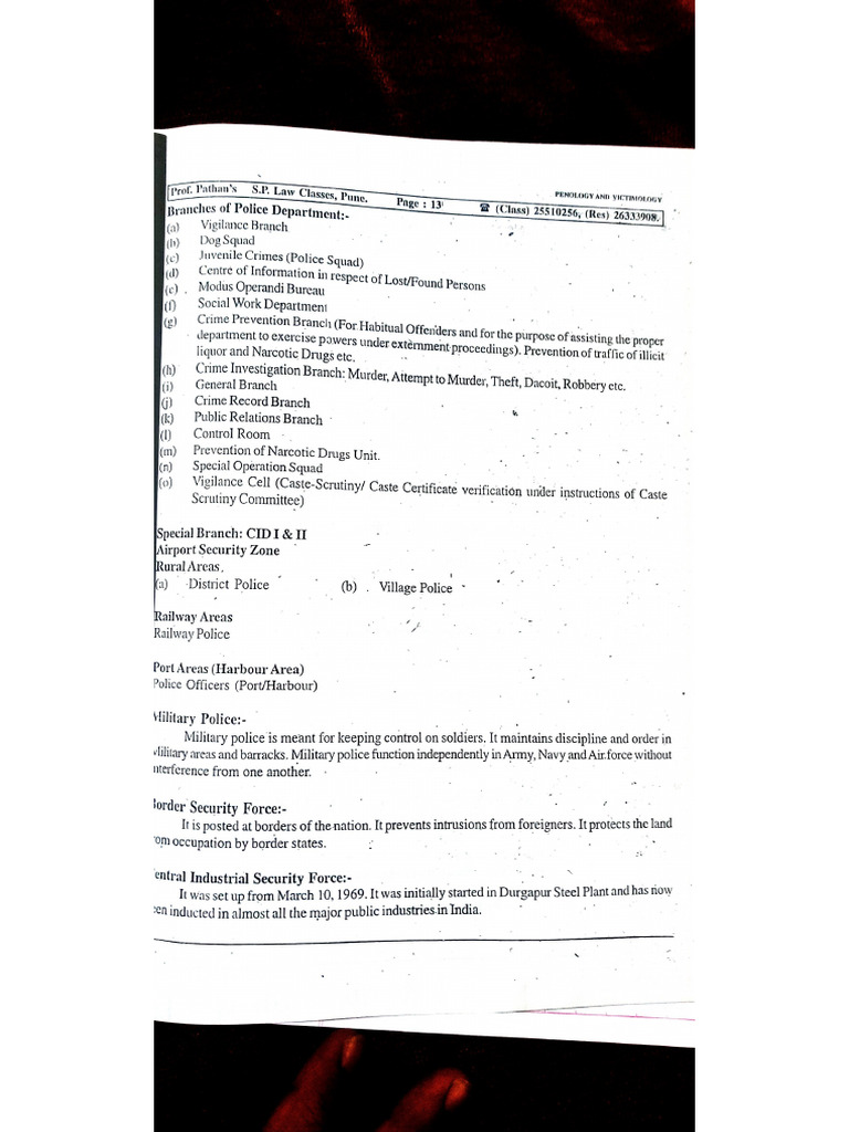 Police Post | PDF