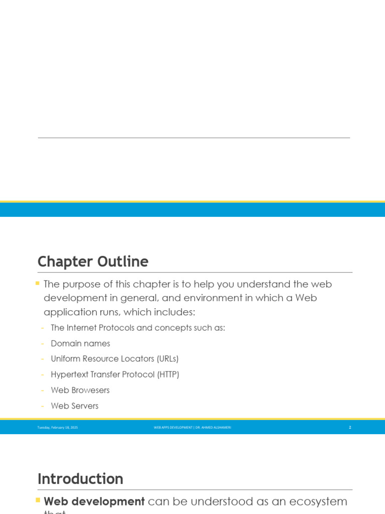 1 Introduction To Web Development 082048 112951 | PDF | World Wide Web ...