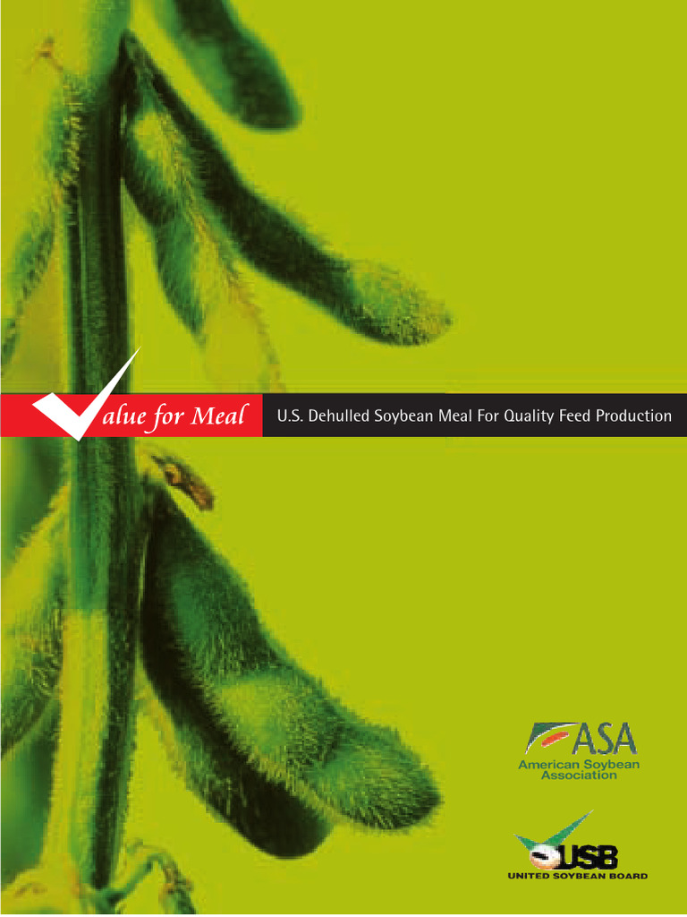 U.S. Dehulled Soybean Meal Quality Guide | PDF | Soybean | Flour