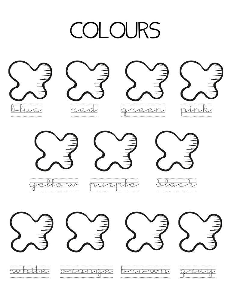 Color List and Patterns Guide | PDF