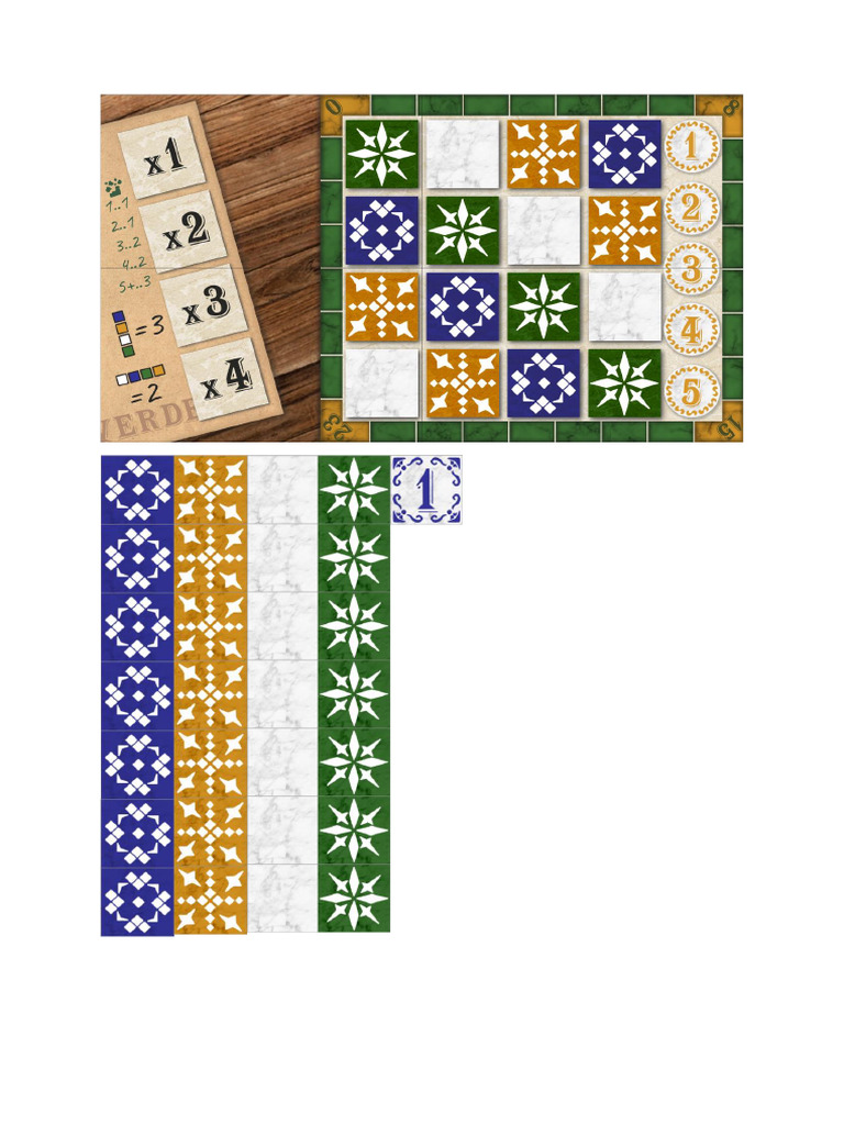 Verde-Game Pieces-Duplex Printing | PDF