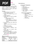 Routine Clinical Chemistry Tests Overview | PDF | Blood Plasma | Chemistry