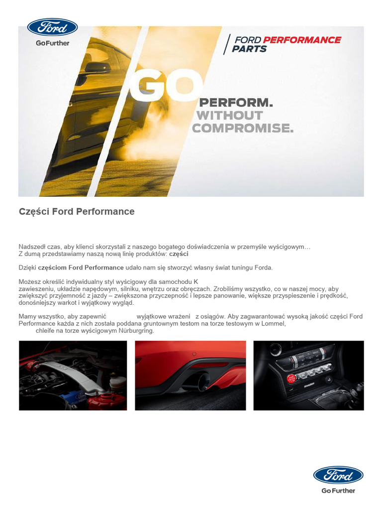 Ford Performance | PDF