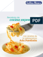 Recetario de Cocina Express