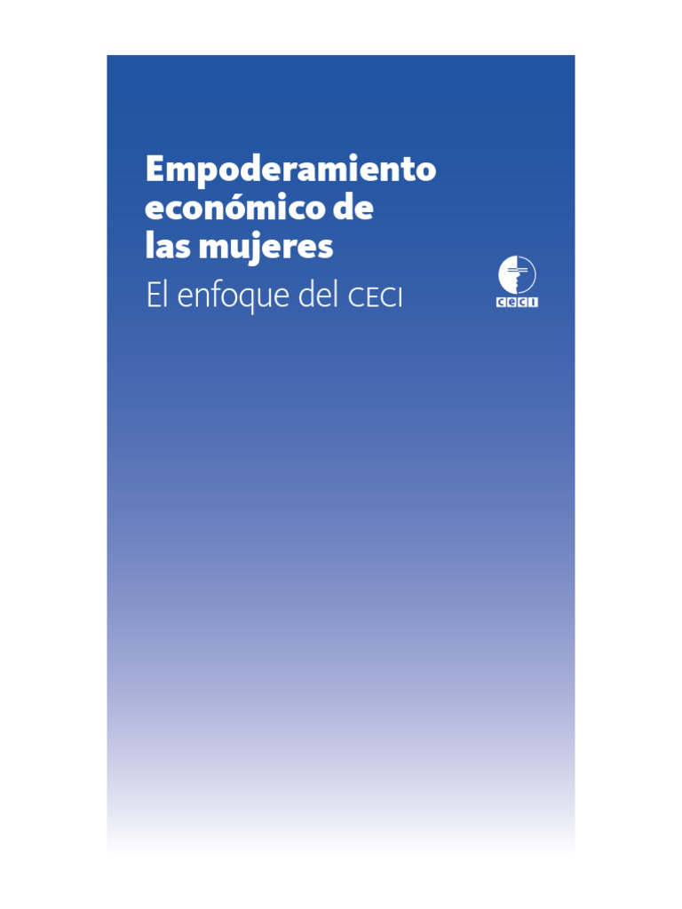 Empoderamiento Económico de Mujeres | PDF | Mujer | Empoderamiento