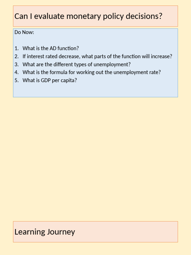 Evaluating Monetary Policy Effects | PDF | Interest Rates | Interest