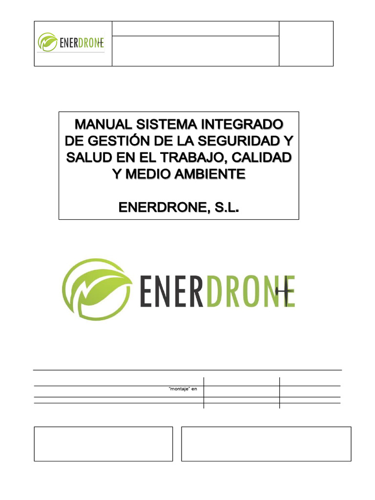 Manual del Sistema Integrado de Gestión | PDF | Calidad (comercial ...