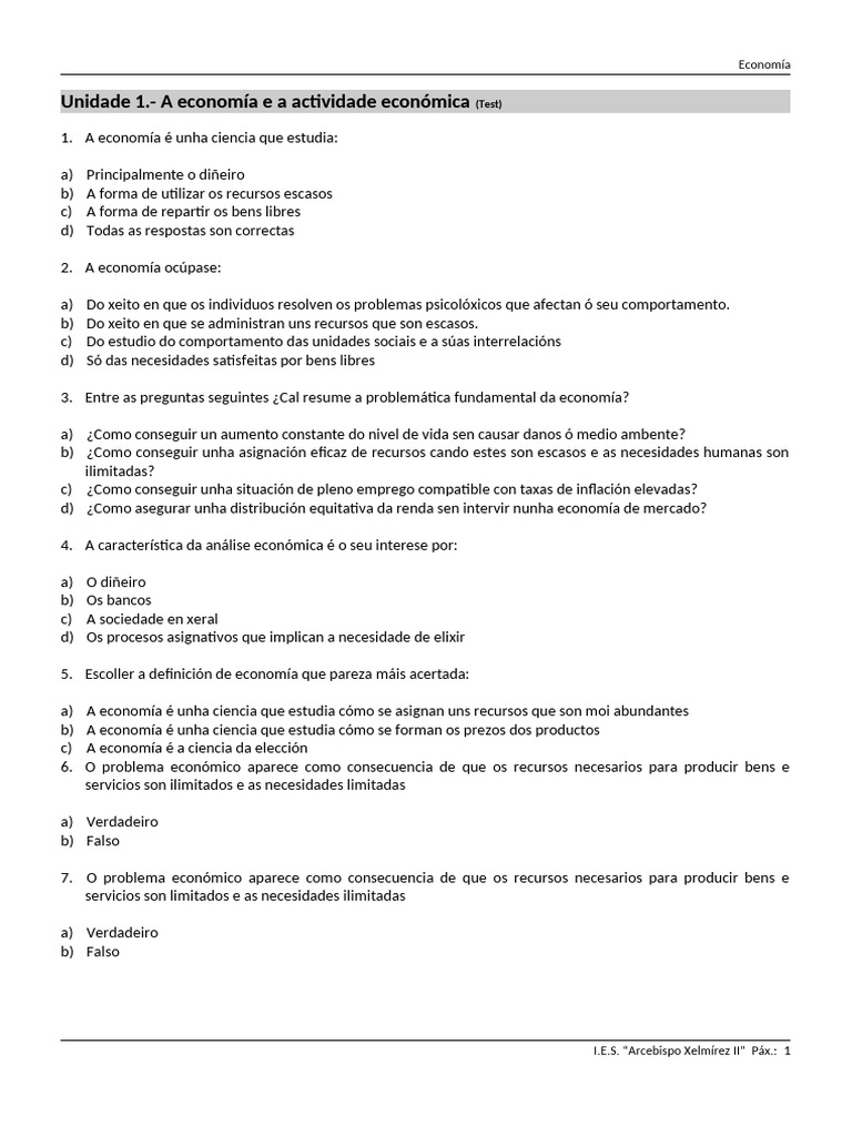 Tema 1 | PDF