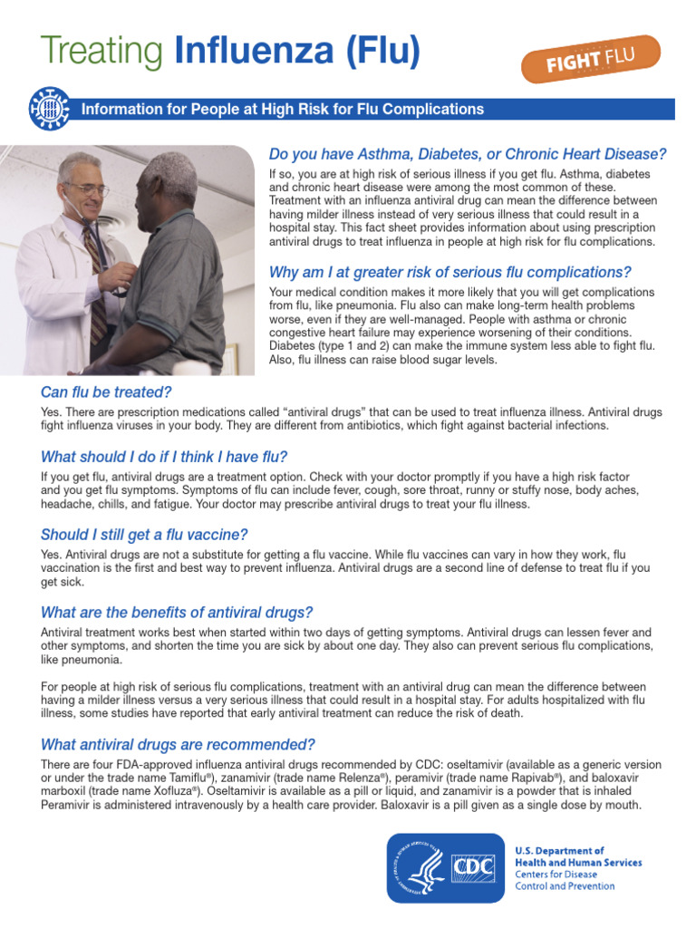 treating-influenza | PDF | Influenza | Antiviral Drug