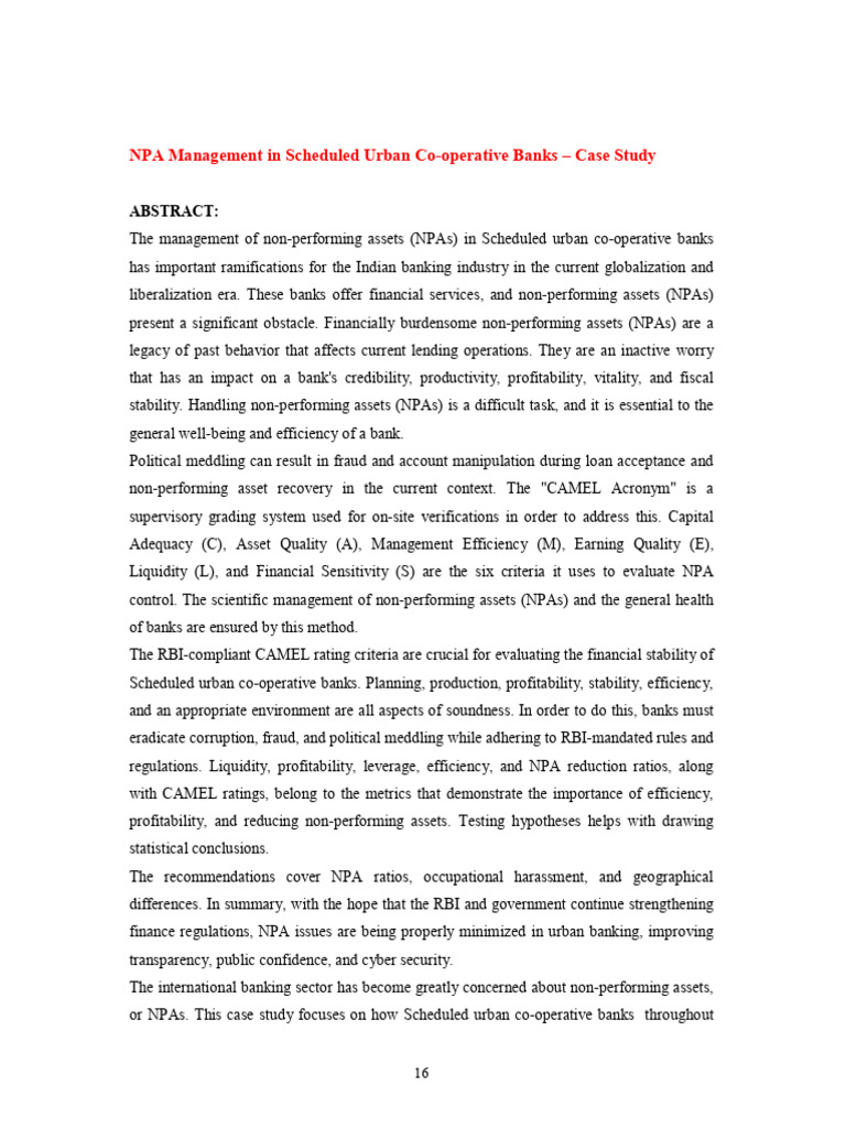 04 Abstract | PDF | Banks | Business