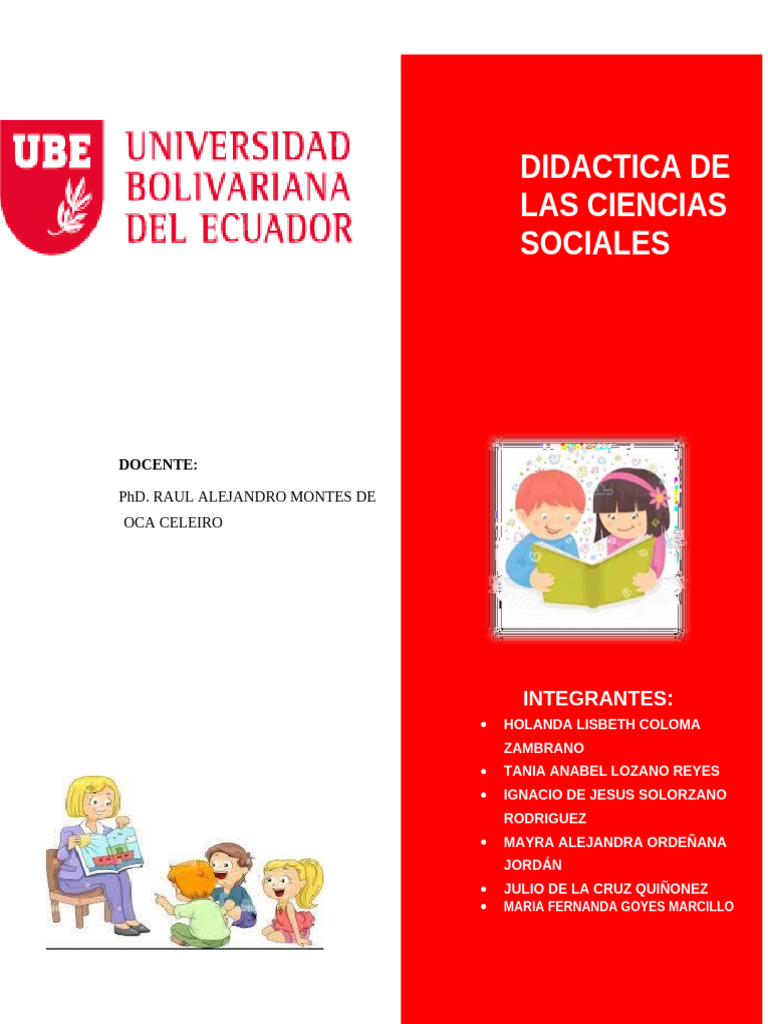 Didactica de Las Ciencias Sociales Taller | PDF | Aprendizaje ...