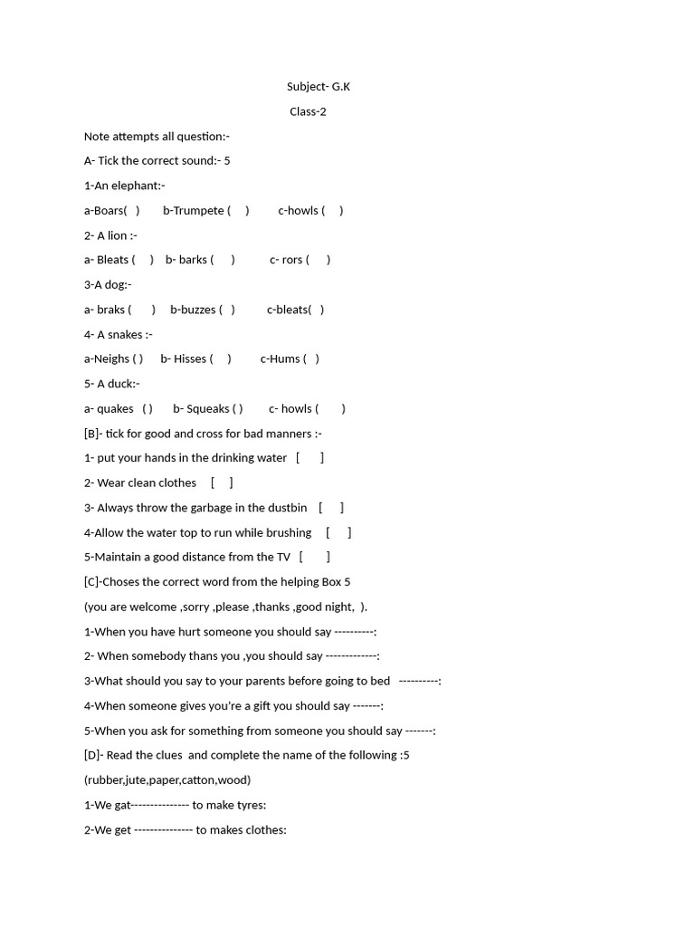 gk 2 | PDF