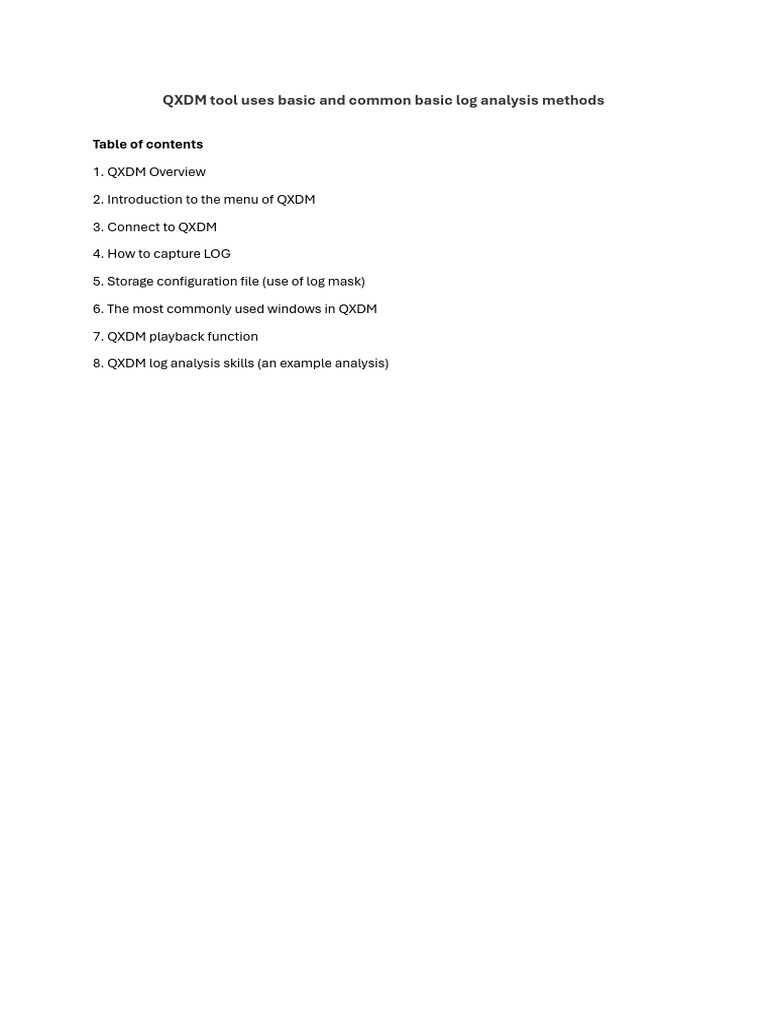 QXDM | PDF | Window (Computing) | Computer File