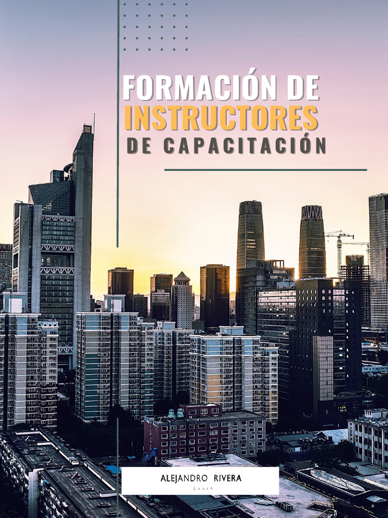 Formación de Instructores en Capacitación | PDF | Aprendizaje ...