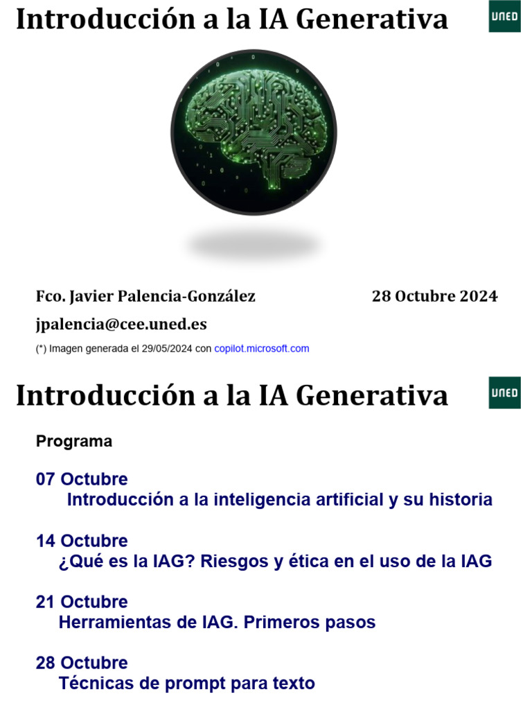 Técnicas de Prompt en IA Generativa | PDF | Inteligencia artificial ...