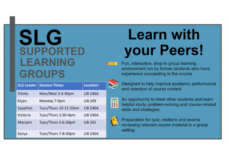SLG Info Slide | PDF