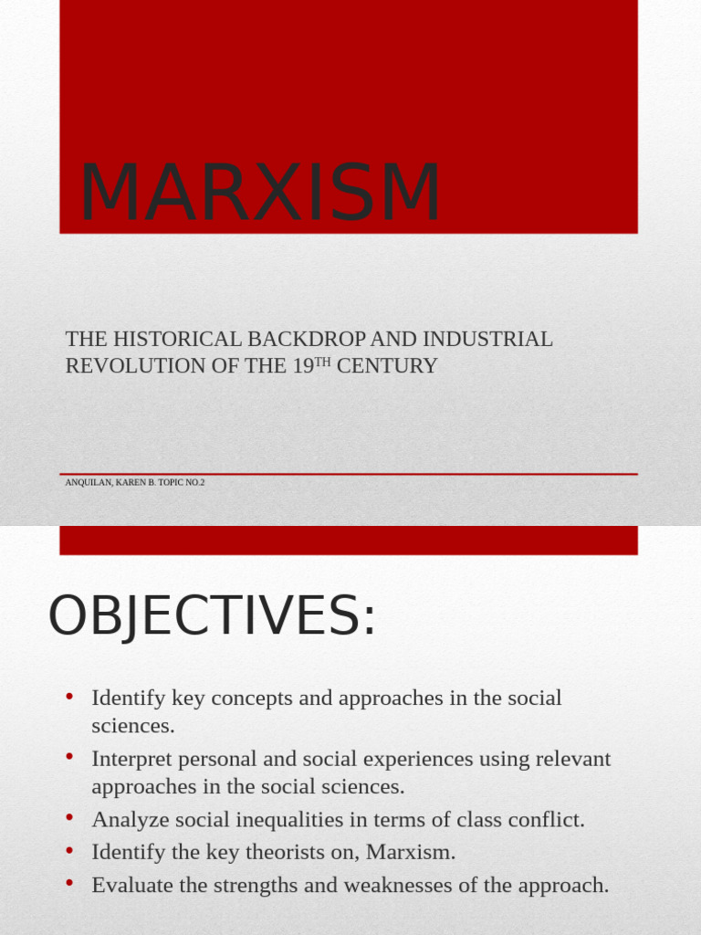Understanding Marxism and Class Conflict | PDF | Marxism | Communism