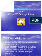 Blue Oceans and Other Big Ideas