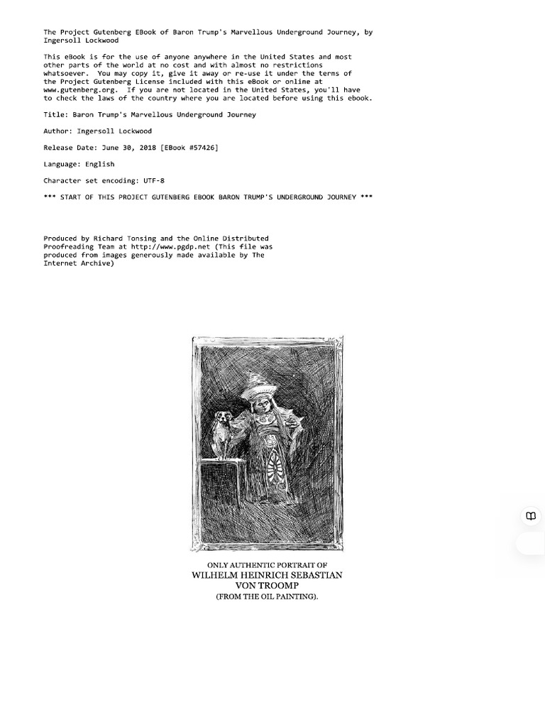 The Project Gutenberg Ebook of Baron Tr.. | PDF