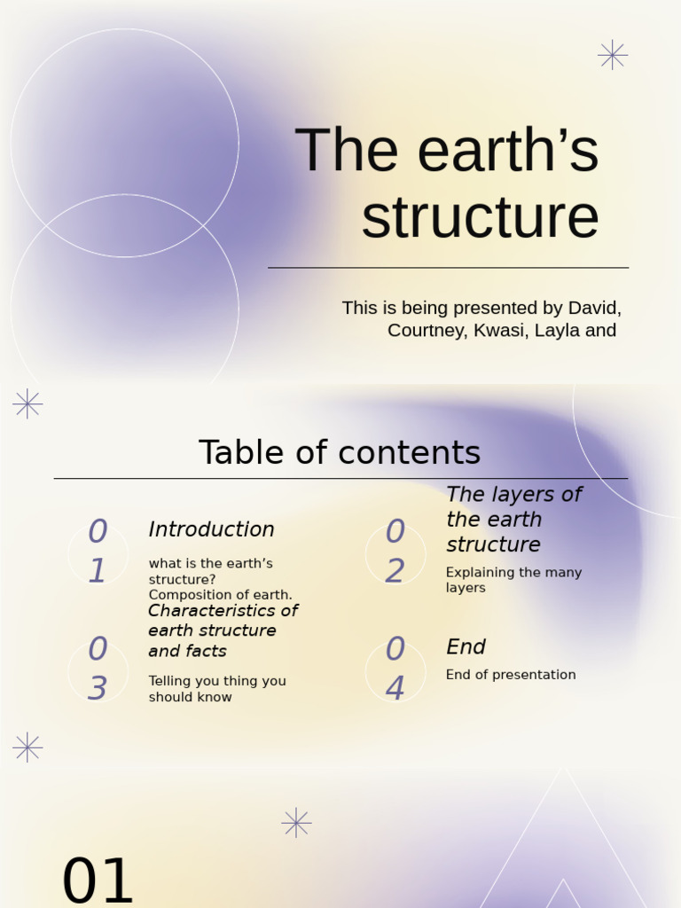 The Earth's Structure | PDF | Earth | Crust (Geology)