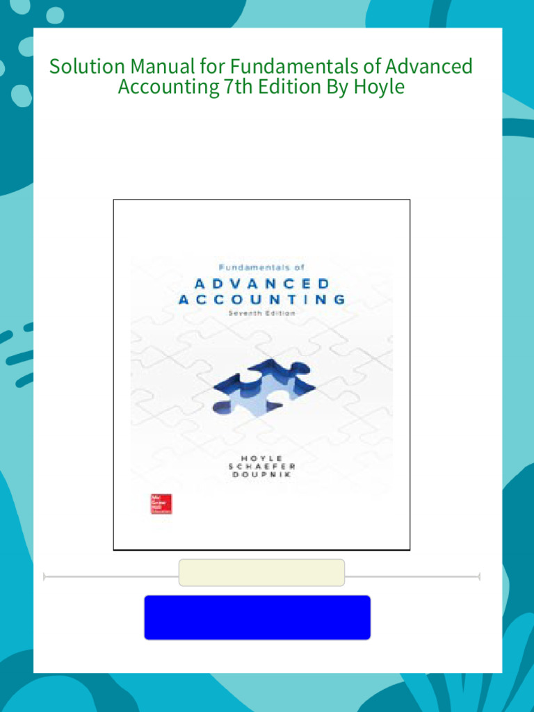 The 2025 Version of Solution Manual For Fundamentals of Advanced ...
