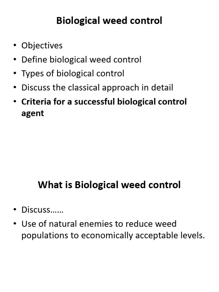 Biological Weed Control 18-11-2024 SECTYION B | PDF | Biological Pest ...