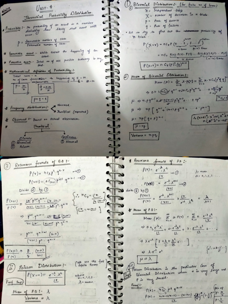 Maths IV Unit 4 | PDF
