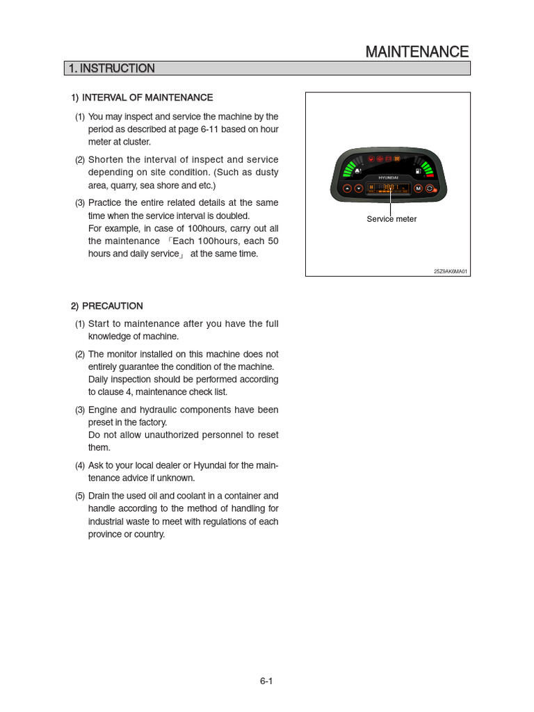 Machine Maintenance Guidelines | PDF | Radiator | Mechanical Engineering