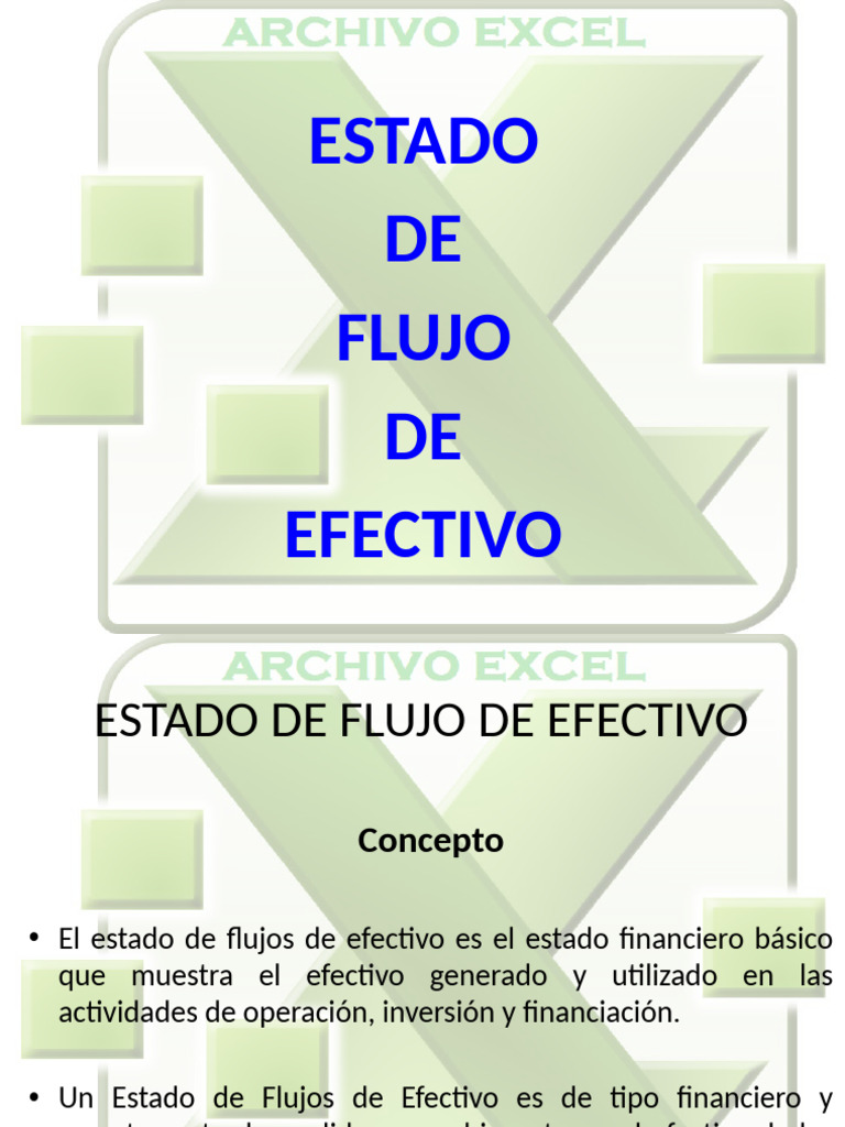 EFE | PDF | Contabilidad | Estado de flujo de efectivo