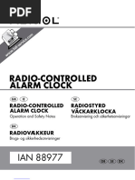 Acctim Radio Controlled Clock Guide | PDF | Clock | Radio