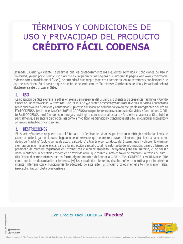 Terminos y Condiciones CFC | PDF | Propiedad intelectual | Cookie HTTP